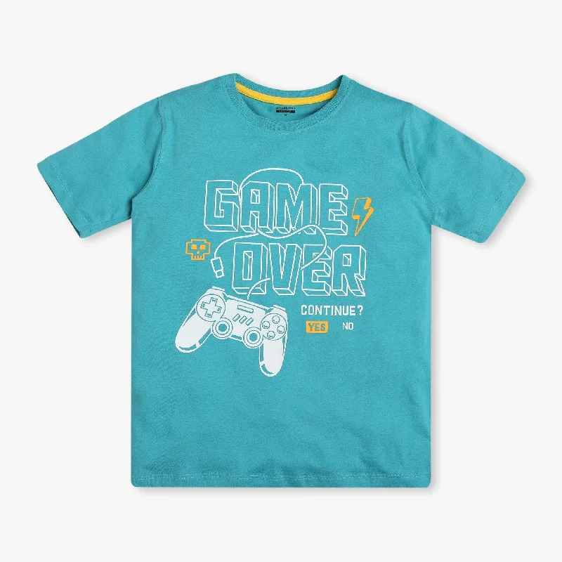 Boy's Regular Fit Graphic T-Shirt