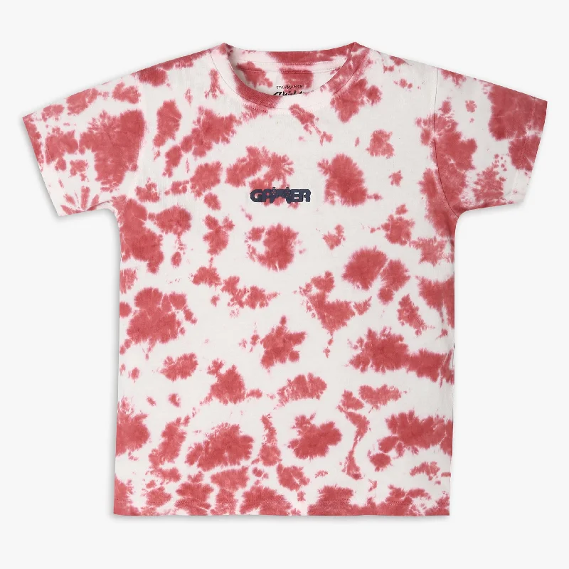 Boys Regular Fit Tie - Dye T-Shirt