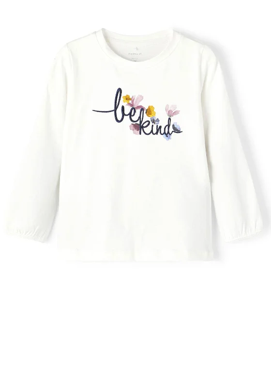 Name it Mini Girls Odil Bobble & Top, White