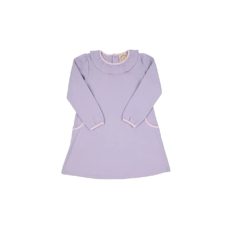 Ramona Ruffle Dress-Lauderdale Lavender/PBP